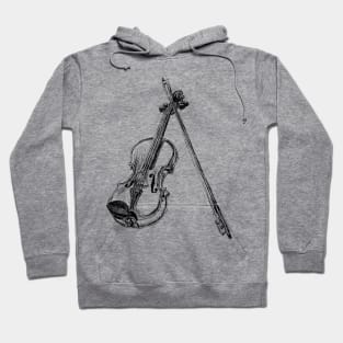 Violin Image Hoodie